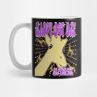 Happy Dot Day Spotless Giraffe Mug